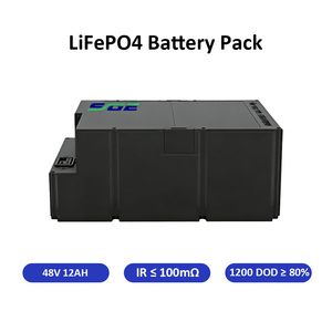 En stock, batterie Lifepo4 48V12AH LiFePO4 avec BMS intégré pour véhicules à 2 et 3 roues - Product Image 1