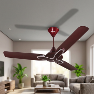 Ventiladores de Techo Metálicos Eléctricos de 1200 mm con 3 Aspas y Enfriamiento por Aire, Control Mecánico, Plegables, para Hogares y Hoteles, Hechos en India - Product Image 3