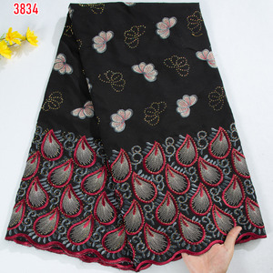 3834 Lafaya cristalli di <span class=keywords><strong>cotone</strong></span> africano tessuto di pizzo di alta qualità 2024 svizzero tessuto di pizzo per cucire donne <span class=keywords><strong>abiti</strong></span> <span class=keywords><strong>da</strong></span> festa di nozze - Product Image 5