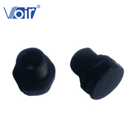 Voir e-PTFE Snap-in Rond Noir Plastique IP67 IP69K Étanche Pressing Air Vent Plug Balance Pressure Valves