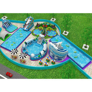 สวนสนุกยักษ์ Aqua City สวนน้ำทำให้พองบนบกพร้อมสระว่ายน้ำ <span class=keywords><strong>Intex</strong></span> - Product Image 2