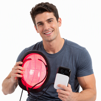 Casque laser VCSEL 655 nm professionnel, fabriqué en usine depuis 21 ans, avec une puissance élevée, conception sans fil, système de qualité ISO13485