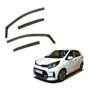 Factory Directly Sell High End In-channel Injection Deflector Window Visor for KIA Picanto Hatchback 2019 - Product Image 1
