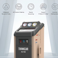 Máquina de Recuperación de Refrigerante para Aire Acondicionado ThinkCar R134a AC100