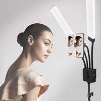 Lyre — lampe de remplissage vidéo Led Pro 45W, Double bras, accessoire pour Studio de téléphone, maquillage, tatouage et beauté