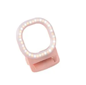 New Mobile Phone Light Live Beauty Selfie Gift Logo Rechargeable Outdoor Portable Usb Light