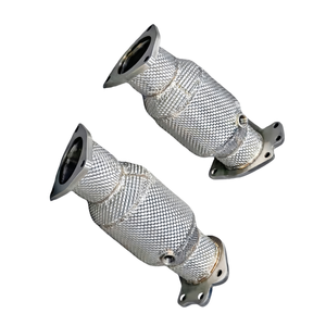 Tuyau d'échappement en acier inoxydable de haute qualité pour Chevrolet <span class=keywords><strong>Corvette</strong></span> C8 6.2 2020-2025, collecteur avec isolation thermique, amélioration de la puissance - Product Image 1