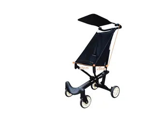 Işık katlanır taşınabilir 3 tekerlekler mini bebek üç tekerlekli bisiklet arabası/ve rahat bebek arabası/pram/bebek taşıyıcı/arabası