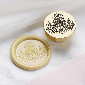 Sceaux de cire Suidis à motifs plats simples – Décoration standard pour sceau - Product Image 3