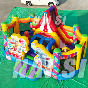 Parc de jeux gonflables de <span class=keywords><strong>cirque</strong></span>, château gonflable combiné, parcs d'attractions gonflables Funlands, structures gonflables pour fêtes d'enfants - Product Image 4