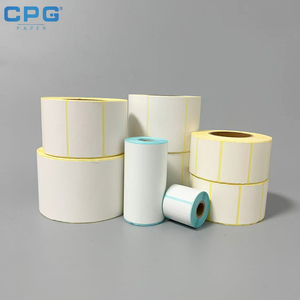 Rollo de Papel Térmico Brillante para Etiquetas de 38x25mm, Sensible al Calor, para Etiquetas de Facturas de Servicio Automotriz - Product Image 1