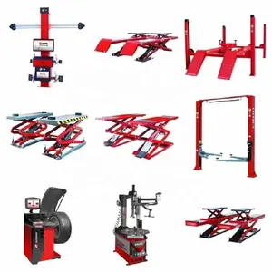 Goedkope Prijs Gebruikt 3d Wiel Uitlijning Machine Bandenwisselaar Wiel Balancer Luchtcompressor Volledige Set Te Koop