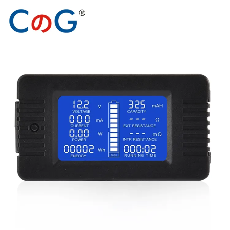 10-50A 100A 200A 300A Digital Meter DC 0-200V 9 in 1 LCD DC tegangan arus listrik detektor energi Ampere Shunt Voltmeter Ammeter