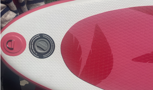 China Factory Custom Inflatable <strong>Stand</strong>-Up <strong>Paddle</strong> Board (320*80*15cm) <strong>Red</strong> White EVA/PVC Material All Accessories Lakes Rivers - Product Image 4