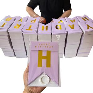 EASTTERN Guirnalda de Papel Dorada con Diseño de Cola de Pez para Cumpleaños Infantiles, No Tóxica y Reutilizable, Artículos para Fiestas - Product Image 2