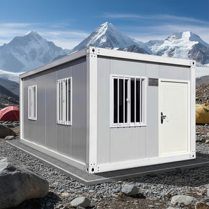 Casa Contenedor Prefabricada Móvil Plegable de Dos Dormitorios Pequeña, Panel Sándwich de Acero, Diseño Moderno y Transpirable para Uso en Hoteles/Villas - Product Image 6