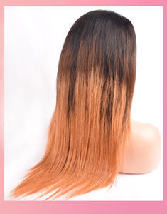 Vente en gros perruque originale 13*4 transparente haute définition dentelle avant couleur 613 perruque de cheveux raides pour les femmes. - Product Image 6