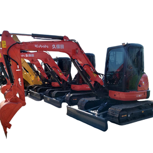 Haute qualité japon Kubota kx163 6 tonnes mini excavatrices hydrauliques à chenilles d'occasion godet pelleteuses d'occasion - Product Image 1