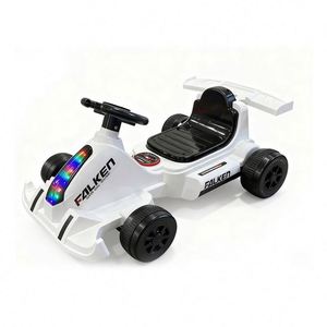 Electric Ride-On Children's <b>Car</b> MP3 Music Player Light Features <b>Pedal</b> Start Safe Stable Motion Durable Construction 4 Wheels - Product Image 2