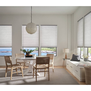 Stores en nid d'abeille motorisés haut et bas de qualité supérieure, personnalisés, réduisant le bruit, stores en nid d'abeille <span class=keywords><strong>pour</strong></span> fenêtre - Product Image 6