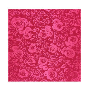 Tejidos-tela Jacquard 100% poliéster para cortina, tejido de punto 100% poliéster floral jacquard para vestido de ropa, tela jacquard satinada - Product Image 1