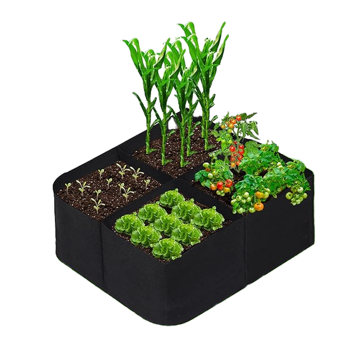 2 4 8 10 12 Holes Breathable Planting Container Plant Bag Grow Bagplant Bags for Plants Flowers and Vegetables