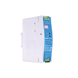 หมายถึงดี Ndr-75-12/24V ราง DIN พาวเวอร์ซัพพลายเอาต์พุตเดียว100-240Vac อุตสาหกรรมอัตโนมัติ - Product Image 5