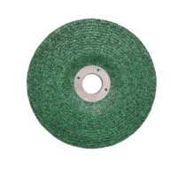 NRT Disque de meulage en résine 5 pouces 125x6x22, grain 24, abrasif très fin, durable, pour le polissage et l'ébavurage du métal