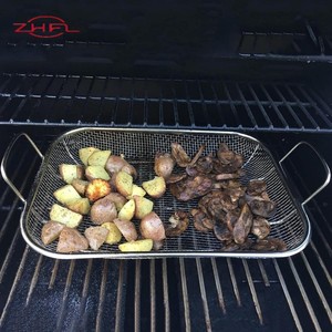 Canasta de Malla de Alambre Rectangular de Acero Inoxidable 304 SS de China, Almacenamiento Personalizado, Tejido Plano, Técnica Soldada, Ecológica - Product Image 6