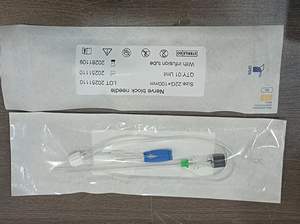 Jarum <span class=keywords><strong>Ultrasound</strong></span> Echogenic 22G untuk Penggunaan Medis, Jarum Blok Saraf dengan Tabung Infus - Product Image 6