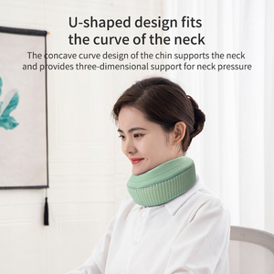 Oreiller <span class=keywords><strong>de</strong></span> <span class=keywords><strong>voyage</strong></span> <span class=keywords><strong>cervical</strong></span> en mousse à mémoire <span class=keywords><strong>de</strong></span> <span class=keywords><strong>forme</strong></span> respirante en <span class=keywords><strong>forme</strong></span> <span class=keywords><strong>de</strong></span> U, personnalisable avec logo, portable et massant - Product Image 3