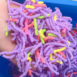 Mainan sensorik cacing ajaib TPR, baru 50g-Remas dan meregang untuk fokus dan relaksasi - Product Image 2