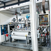 Unité de réduction de pression GNC entièrement fermée en acier inoxydable 304, 1200 Nm³/h, PRU pour la région de Russie