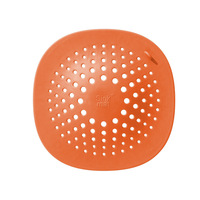 Autocollant de drain de sol carré en silicone, bouchon de drain de douche anti-cheveux, filtre de cuisine, bouchon de drain de sol pour baignoire et douche, accessoires pour la maison