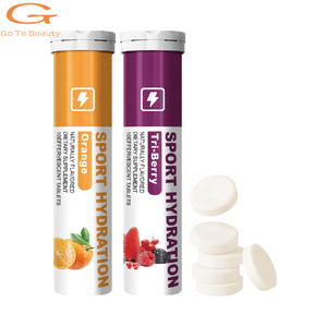 Chumita Gotobeauty Vente directe usine OEM Comprimés effervescents d'électrolytes hydratants Vitamine C Suppléments à base de plantes pour adultes et sportifs - Product Image 3
