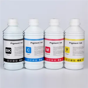 Goosam 1000ML Tinta Pigmen Isi Ulang Massal Berbasis Air Hidup untuk Canon WG7840 WG7850 Printer Inkjet Digital