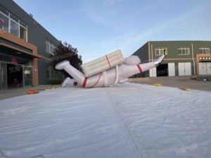 โมเดลนักบินอวกาศเป่าลมขนาดยักษ์สำหรับงานคาร์นิวัล  แบบจำลองนักบินอวกาศเป่าลมขนาดใหญ่สั่งทำพิเศษพร้อมไฟ - Product Image 4