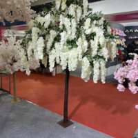 Hochwertige Hochzeit Home Decoration Interior Decor Baum Faux Plant Große künstliche Glyzinien Baum für Hochzeits dekoration