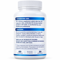 Capsules Premium de Magnésium, L-Théanine et GABA 900mg par Portion avec Ashwagandha et Mélatonine pour le Sommeil et le Soutien Anti-Stress, Sans OGM, Conformes aux Normes CGMP