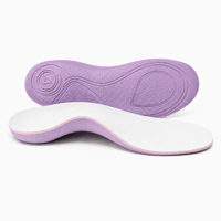 Semelles Aureright pour fasciite plantaire, inserts de chaussures en microfibre, soulagement de la douleur au talon, soutien de la voûte plantaire pour pieds plats et surpronation