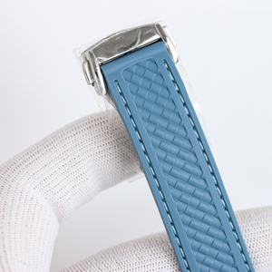 Montre de plongée sportive classique best-seller, qualité 5A, cadran bleu 43 mm avec aiguilles, bracelet en acier inoxydable et caoutchouc - Product Image 4