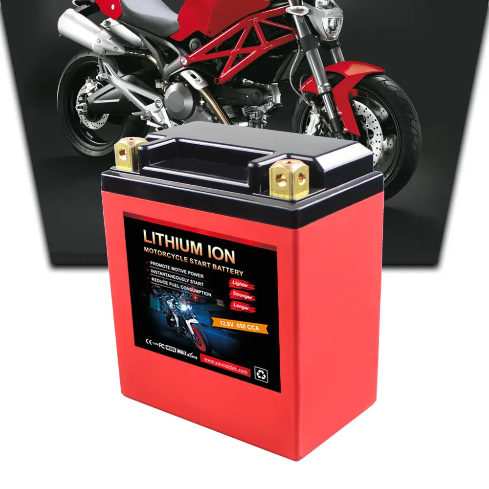 Oem nouvelle énergie 7L-BS 260CCA étanche moto de course batterie au lithium ménage 12.8V lifepo4 moteur batteries