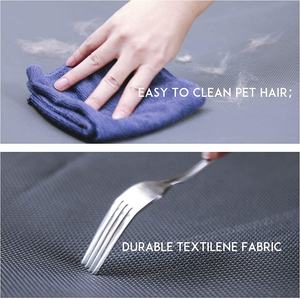 Cama para mascotas para viajes al aire libre, cama para mascotas plegable con marco de Metal, cama elevada para perros, cama elevada portátil para perros con dosel - Product Image 5