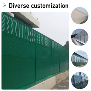 道路用<span class=keywords><strong>PVC</strong></span>亜鉛メッキ防音パネル、高速道路、病院、外装用騒音遮断シート、騒音汚染低減 - Product Image 1