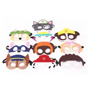 Masker Felt Dekorasi Spesial Pesta Halloween, Topeng Penampilan Lucu Kartun Anak-anak