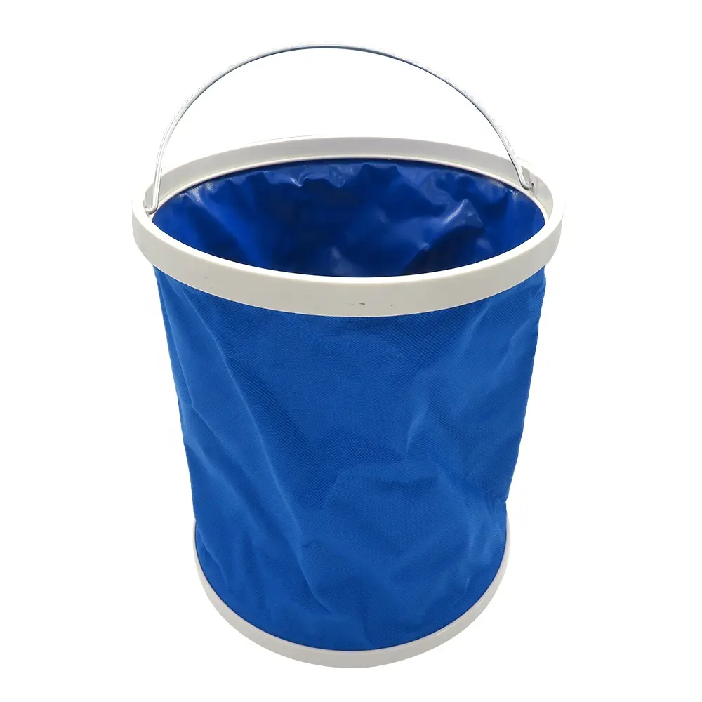 High Quality Folding Water Bucket Fishing Cleaning Bucket for for Camping Hiking Travel