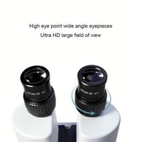 Microscope stéréo binoculaire numérique à électrons bon marché BST-X5 pour les paramètres de laboratoire d'éducation hospitalière