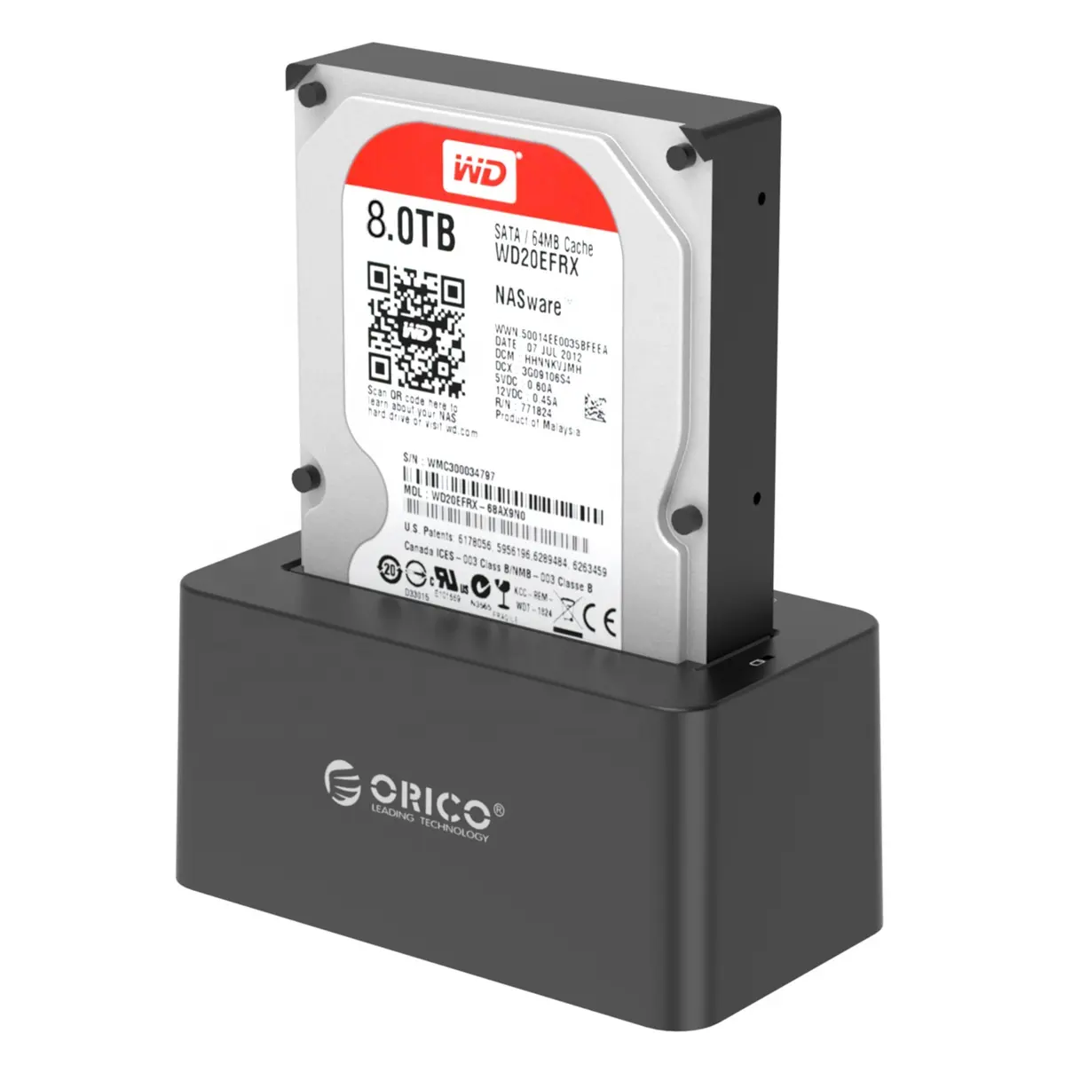 ORICO-disco duro SSD de 2,5 pulgadas, 3,5 pulgadas, USB 3,0, 5Gbps, muelle 6619US3