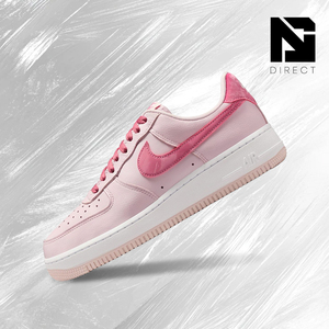 Nike Wmns Air Force 1 Low 'Valentine's Day Pearl Pink' 2026 Baskets décontractées à lacets en cuir véritable à bout rond - Product Image 1