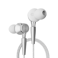 HiFi Stereo Metal Semi-In-Ear Type-C Auriculares con cable Micrófono Decodificación digital a prueba de agua para juegos